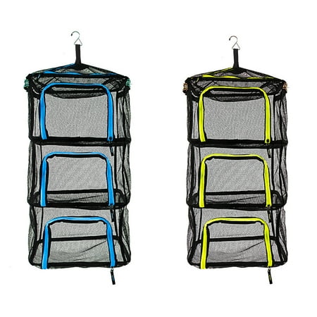 

SPRING PARK Outdoor Foldable Dry Net Storage and Food Screen 4-Tier Camping Barbecue Picnic Meal Protection Organizer. Faster Vegetable Clothes Dish Drying