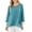 Sky Blue, variant on Women Long Sleeve Tunic Tops Loose Fit Cotton Linen Beach Casual T Shirts with Pockets Crewneck Summer Clothes (XL, Purple)