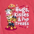 thumbnail image 3 of Paw Patrol - Hugs Kisses Pup Treats - Toddler And Youth Short Sleeve Graphic T-Shirt, 3 of 6