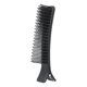 thumbnail image 2 of Peine y Gancho para Cabello 2 en 1, Herramienta Práctica para Estilizar y Masajear el Cuero Cabelludo, Ideal para Uso en Casa o Salón, Ligero y Fácil de Limpiar, Color Negro., 2 of 6