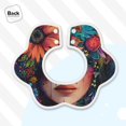 thumbnail image 4 of Hirioo Bohemian Colorful Flower Woman for Baby Cotton Petal Bib Drool Bibs for Baby Boy Unisex, 4 of 9