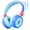Blue, variant on Owliwise Kids Headphones Wired with Mic, 85/94dB Safe Volume Limit, Foldable Over Ear, Tangle-Free Cord & Sharing Port, Wired On-Ear Headset for School, Tablet, Travel - Boys & Girls, Blue