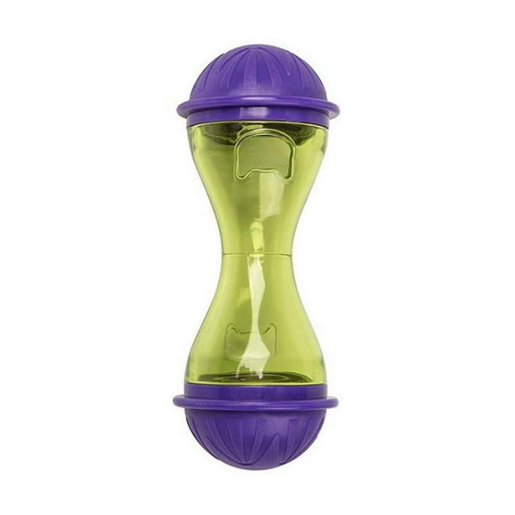 Interactive Puzzle Cat Feeder Treat Dispensing Toy Slow Feeder for Indoor Cats Kitten Slow Feeders with Bells Inside