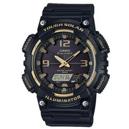 Casio Men s Solar Sport Combination Black and Gray Watch AQS810W 1AV Walmart