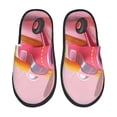 thumbnail image 1 of Fotbe Colorful Cartoon Biplane Pantuflas Peludas para Mujer con Estampado, Zapatillas de Peluche, Zapatos de Invierno para Casa, Uso Interior y Exterior-Medium, 1 of 8