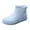 Blue, variant on Women's Lightweight Rain Boots Wide Calf Mid Waterproof Rainboots Solid Color Rain Boots Outdoor Non-Slip Boots Short Ankle Boots Garden Boots
