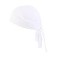 thumbnail image 3 of able Pirate Headband Breathable Head Cycling s Head for Hiking Traveling Fitness Men , White, 3 of 8