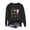 Black, variant on Turilly Christmas Sweatshirts Pullover for Women Fashion Printed Long Sleeve Top Loose Fit Sweatshirts Black L