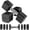 Black, variant on 22LBS Adjustable Dumbbells Set, Adjustable Weight Dumbbells with 4 Levels 4.4lb, 6.6lb, 8.8lb, 11lb, Hand Weights Sets for Women/Men Home Gym Full Body Workout
