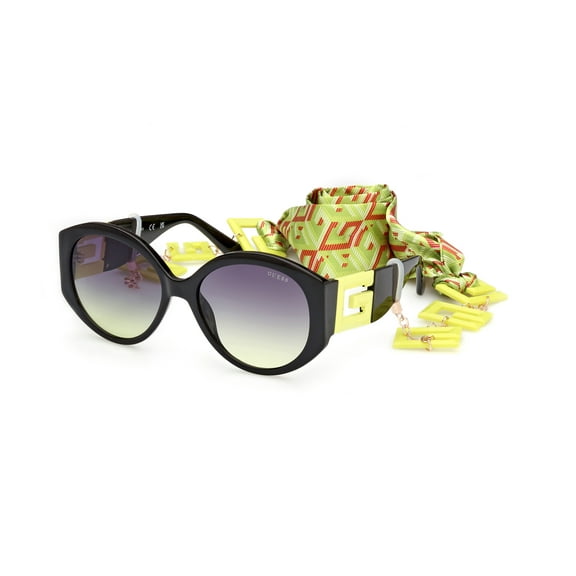 Guess sunglasses GU7917 WOMAN 56/17/140 41B shiny black