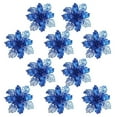 thumbnail image 1 of Christmas Tree Ornaments Christmas Simulation Flower Ornament 10Pcs, 1 of 3
