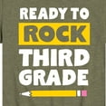 thumbnail image 3 of Instant Message - Ready to Rock Third Grade - Toddler And Youth Short Sleeve Graphic T-Shirt, 3 of 6