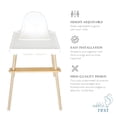 thumbnail image 3 of Reposapiés Nibble and Rest Woodsi Footsi para trona IKEA Antilop, 3 of 8