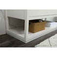 thumbnail image 5 of 60 inch single bathroom vanity in white, 5 of 8