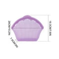 thumbnail image 3 of Hiroekza Dishwasher Safe Food Storage Bags - Leakproof Reusable Freezer Bags for Lunch Marinate Food Travel - Food Grade Silicone Sandwich Bags Purple, 3 of 3
