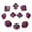 Option 6, variant on KLKCMS 10pcs Square 16mm Ten Sided D10 Opaque Standard Game Dice With Number Rose+White Option 5