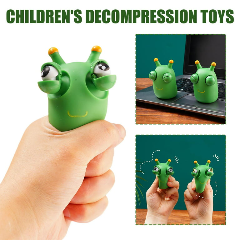 SENSORY STRESS ANXIETY Relief Worm Big Fidget Toy Plastic Decompression Toy  $5.98 - PicClick AU