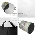 thumbnail image 5 of Lsque Pikmin pattern Laundry Hamper Basket, Tall Woven Rope Hamper Basket for Clothes, Lightweight Storage Basket, Collapsible Waterproof-Small, 5 of 8