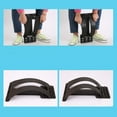 thumbnail image 3 of Magic Back Stretcher Multi-Level Lumbar Support Device For Upper and Lower Back Pain Relief Black_blackAll code, 3 of 5
