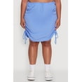 thumbnail image 4 of Womens Plus Size Toggle Drawstring Waist Midi Skirt, 4 of 5