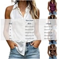 thumbnail image 3 of Mifsaly Silk Tank Tops for Women Elegant Sleeveless Button Down Shirts Soft Comfortable Business Casual Office Work Top Purple,L, 3 of 6