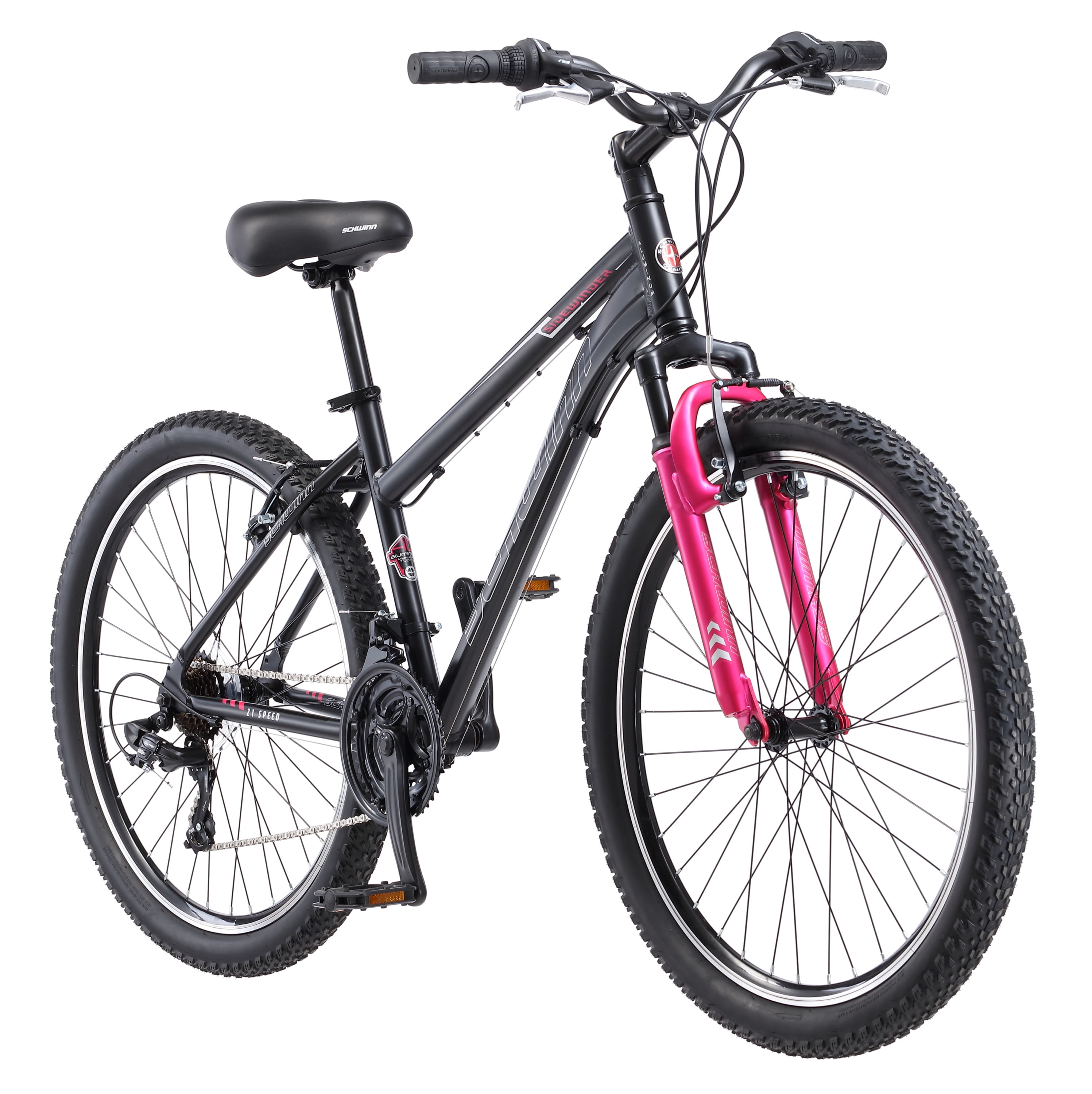 26" Women's Bicycle 26-Inch Wheel 21-Speed Outdoor Ride Girls Mountain Bike 