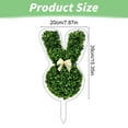 thumbnail image 3 of Luysn Artificial Plants Outdoor,Rabbit Shaped Topiary Trees,Artificial Bunny-Shaped Topiary Tree,Fake Easter Bunnies Plant,Easter Boxwood Topiaries Plant for Outside,Artificial Outdoor Plants 7.8"X15", 3 of 7