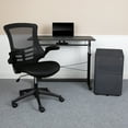 thumbnail image 2 of Flash Furniture Stiles Work From Home Kit - Adjustable Computer Desk, Ergonomic Mesh Office Chair and Locking Mobile Filing Cabinet with Side Handles, 2 of 11