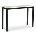 thumbnail image 4 of Moe's Home Collection Parson Stone Console Table White Color, 4 of 7
