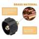thumbnail image 5 of QCC1 Propane Adapter Gas Regulator Valve Fitting with Nut and 1/4 Inch Male Pipe Thread, 5 of 5