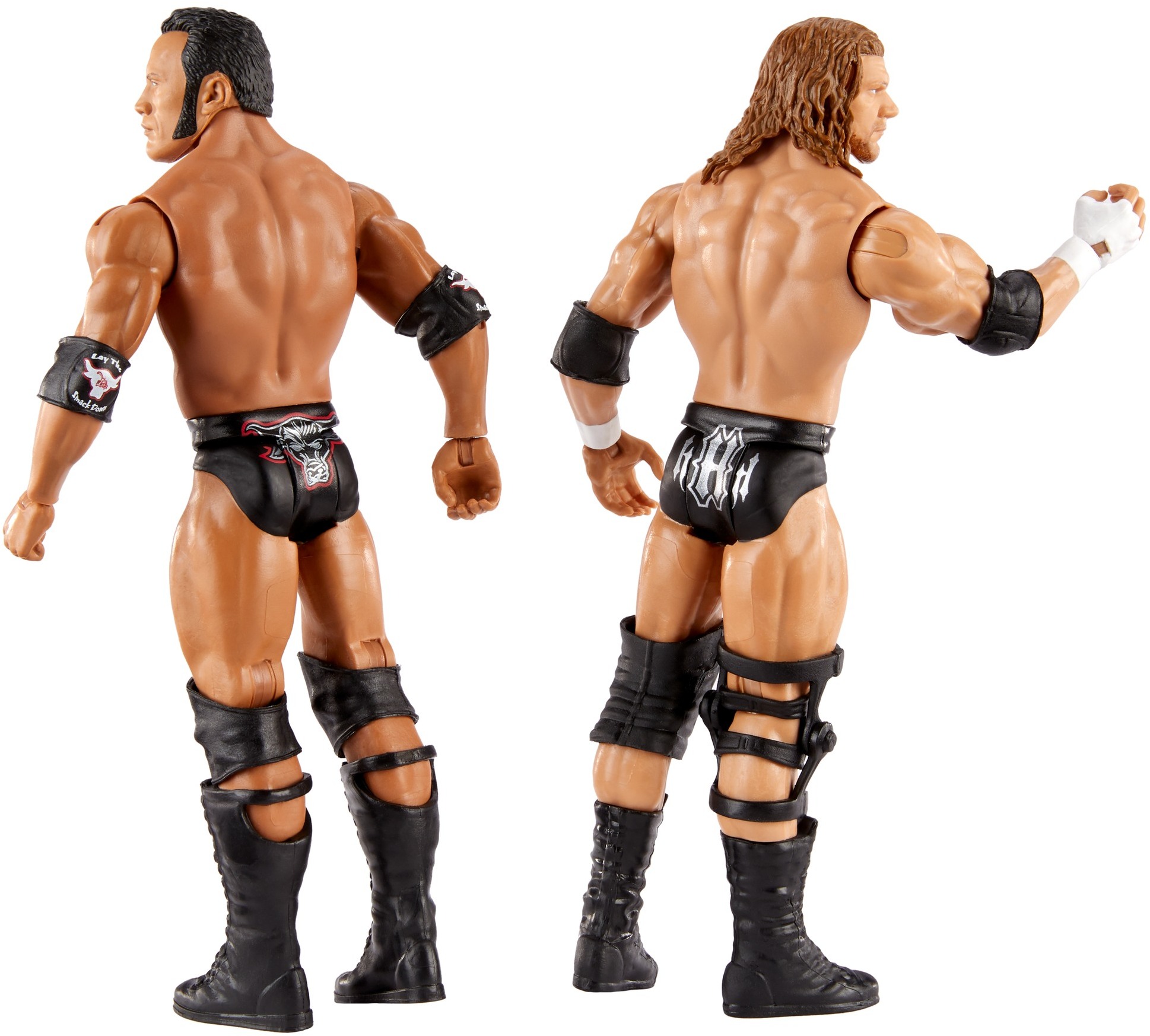 ​WWE The Rock Vs Triple H Championship Showdown 2-Pack Action Figures
