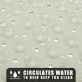 thumbnail image 4 of Bath Tub Mat, 15.74" x 27.55" Anti Slip Bath mat with Suction Cups and Drain Holes, Machine Washable, Rectangle, Slip Proof, Mold Resistance, 4 of 6
