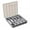 Grey, variant on Clearance Miayilima Mitoydoe Organizer With Lid 6 Compartments Covered Utensil Tray for Kitchen Drawer And Countertop Plastic Cutlery And Flatware Storage Box for Spoons forks Holder Case