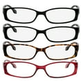 thumbnail image 3 of Reading Glasses | Best 4 Pack of Readers Women and Men | Stylish Look and Crystal Clear Vision When You Need It! | Comfort Spring Arms & Dura-Tight Screws, 3 of 9