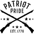 thumbnail image 2 of Patriot Pride Waffle Knit Beanie Hat - U.S.A Eagle & Flag 250 Year Anniversary Patch, Black, 2 of 2