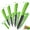 Green, variant on Ceramic Knives Kitchen 6-inch Chef Knife Paring Knife Set with Covers Rust Proof Fruit Vegetable Cooking Tool, 3" 4" 5" Black Knife Set