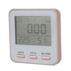 thumbnail image 3 of Termómetro digital higrómetro, termómetro digital higrómetro reloj termómetro digital temperatura medidor de humedad durabilidad extendida, 3 of 8