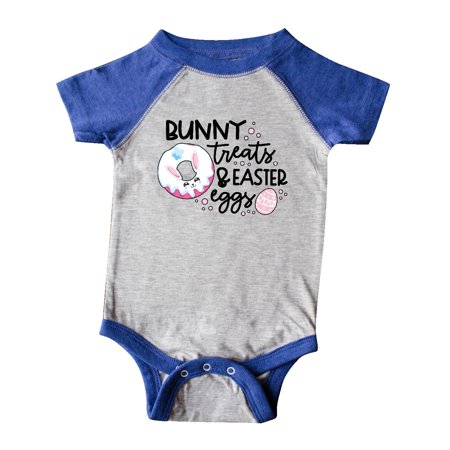 

Inktastic Easter Bunny Treats and Easter Eggs Gift Baby Girl Bodysuit