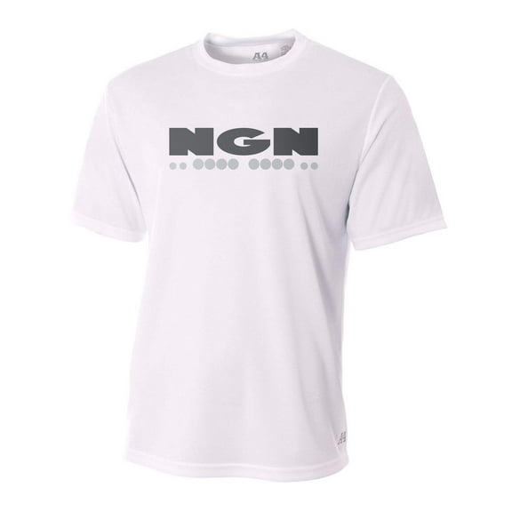 Men's Cooling Performance Crew Neck Tech Tee | White
