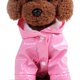 thumbnail image 5 of Pink Dog Raincoat Slicker Pet Waterproof Outdoor Walks XL 1Pack, 5 of 5