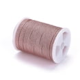 thumbnail image 2 of Polyester Metallic Thread Rosy Brown 1mm 7.65 yards(7m)/roll, 2 of 3