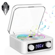 Udreamer Portable CD Players for Home Stereos, Home CD player Portable,CD player with Bluetooth,FM,Stereo Speakers | Lighting