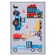 thumbnail image 2 of Superior Country Trucking Non-Slip Kids Playroom Nursery Washable Indoor Area Rug, 2' x 3', 2 of 10