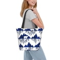thumbnail image 2 of Fotbe Cartoon Iceberg Polar Bear Bolsa de Playa con Estampado, Bolsa de Hombro, Bolsa de Mano Espaciosa, Bolsa de Viaje Ligera, Bolsa de Compras Versátil, 2 of 6
