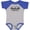 Heather and Royal, variant on Inktastic From Nashville, Tennessee- State Capital Distressed Text Boys or Girls Baby Bodysuit