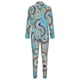 thumbnail image 5 of ICHUANYI Clearance Women's Long Sleeve Printing Suit Pants Casual Elegant Business Suit Sets(Sky Blue, M) ICHUANYI WER2023080902589, 5 of 6
