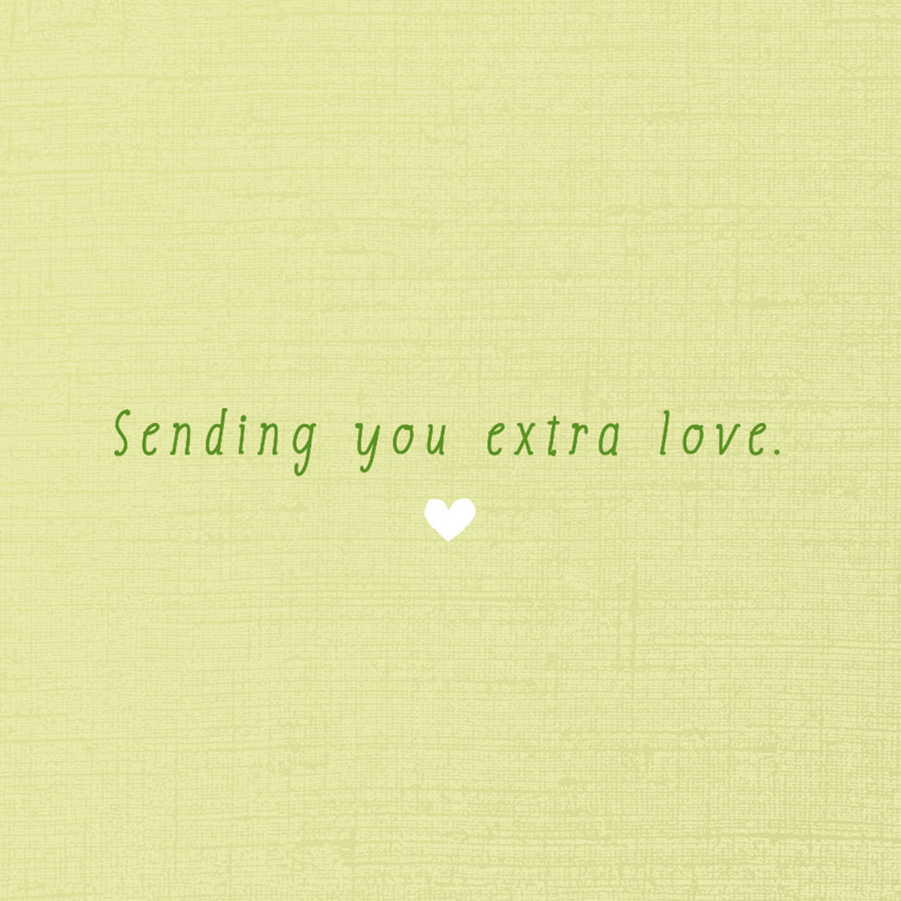 Hallmark Just Because Encouragement Card (Sending You Extra Love)