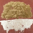 thumbnail image 2 of Aprile, Alessio 12x12 Gold Ornate Wood Framed with Double Matting Museum Art Print Titled - Golden Tree on Red, 2 of 4