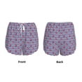thumbnail image 5 of Lsque Anchors Printed Women's Running Shorts with Liner Pockets,Elastic Quick Dry Workout Athletic Gym Yoga Shorts,Womens High Waist Shorts-X-Large, 5 of 9