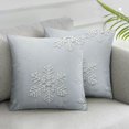thumbnail image 3 of BANET Pillow Case Throw Pillow Case 2 Pack Decoration Home Sofa Couch Living Room Bedroom Car (Blue) 18x18in, 3 of 7